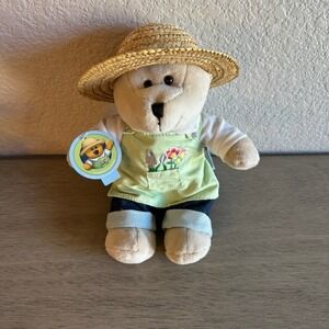 Starbucks Bearista‎ Bear 47th Edition Gardener Plush Collectible Toy